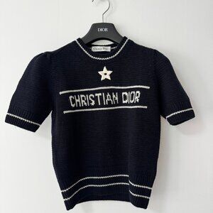 Christian Dior Short-Sleeved Sweater
